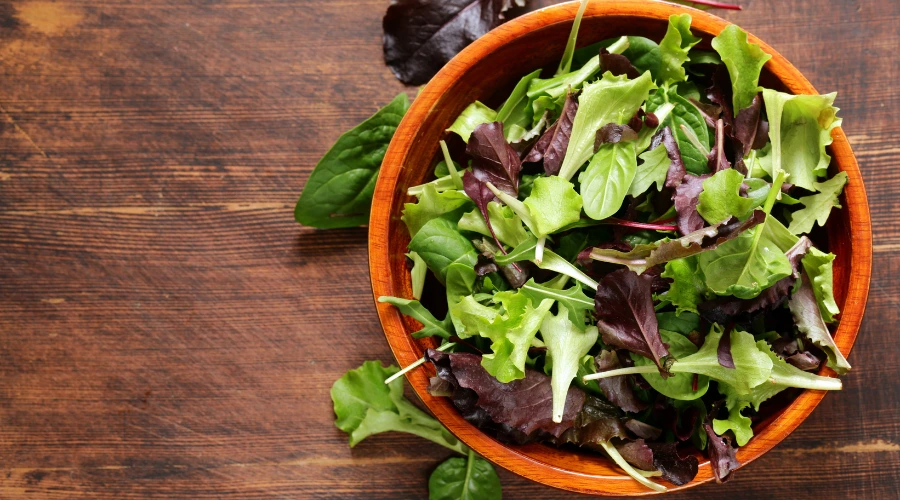 Salada de folhas