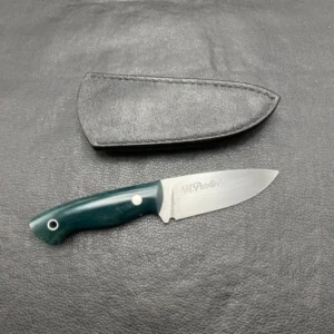 Faca Artesanal Mini EDC Micarta Verde