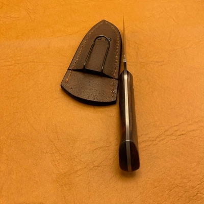 Faca Artesanal Utilitária Oxidada-