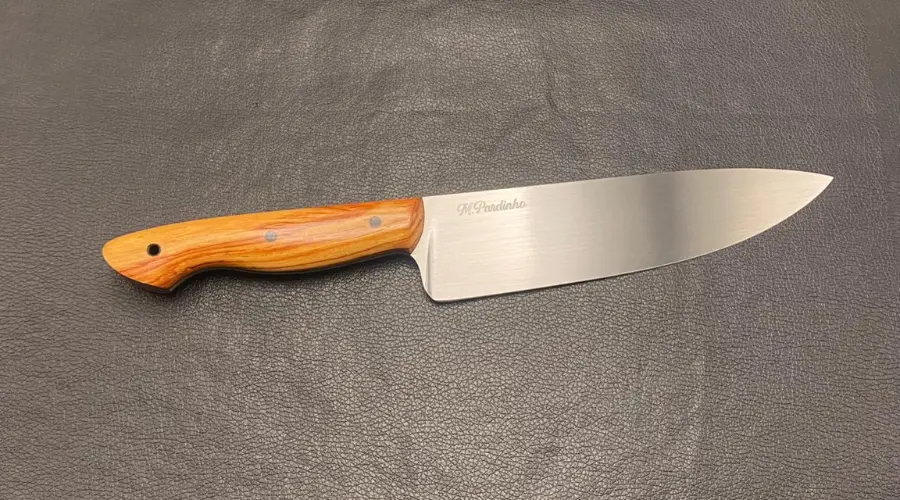 Faca Artesanal de Cozinha Tulipa